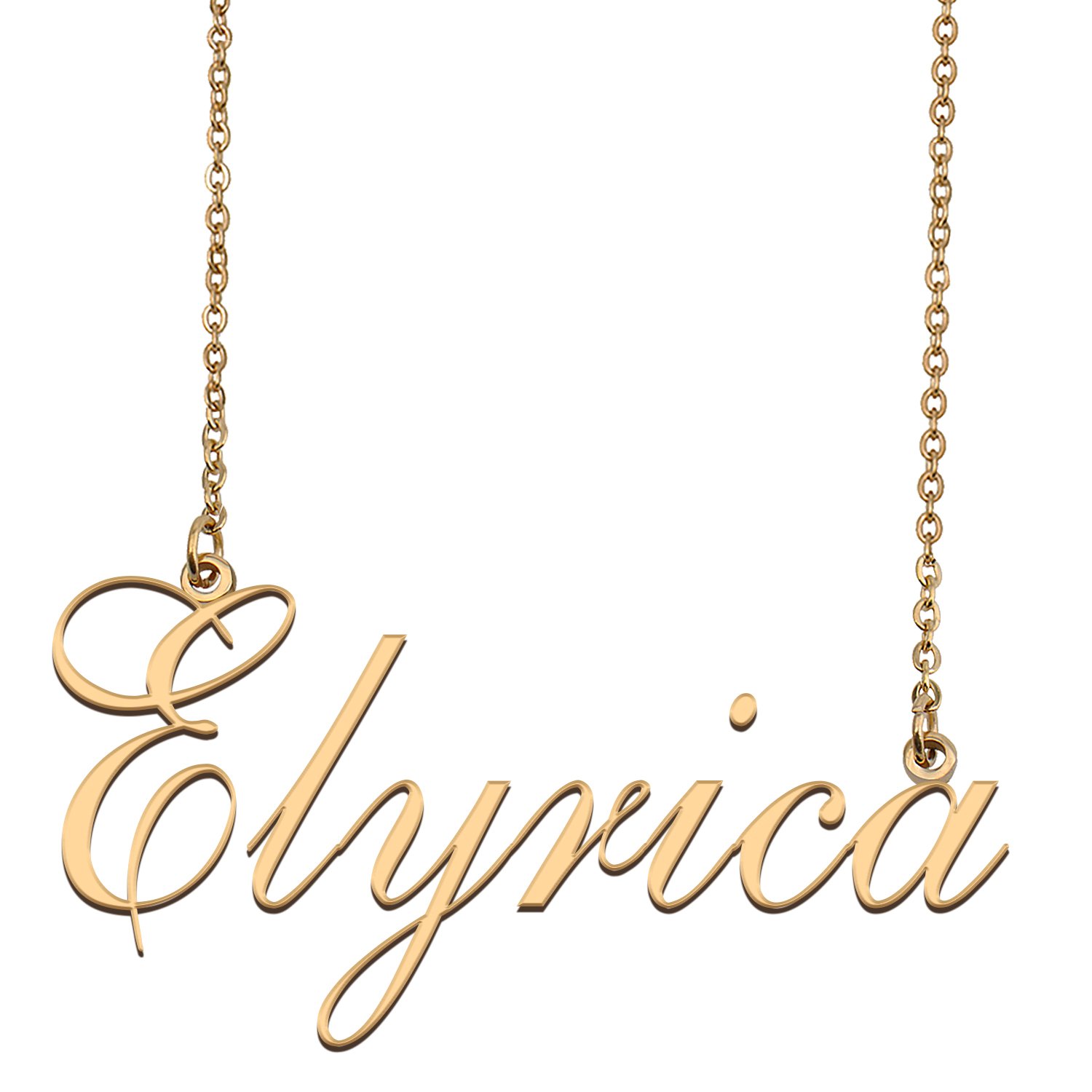 Customized Name Necklace 18K Gold Plated Jewelry Gift for Girlfriend for Her KayLani