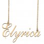 Customized Name Necklace 18K Gold Plated Jewelry Gift for Girlfriend for Her KayLani