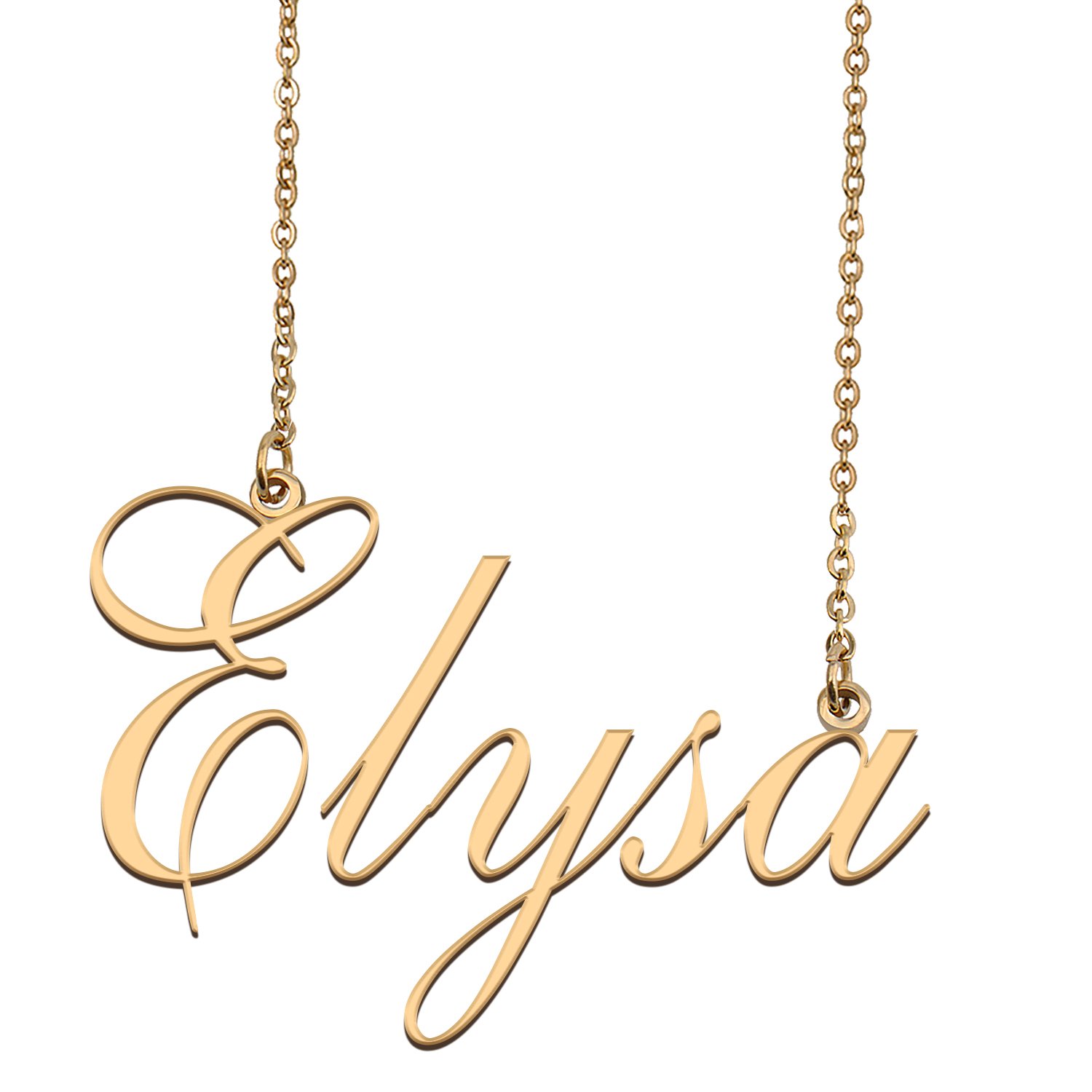 Customized Name Necklace 18K Gold Plated Jewelry Gift for Girlfriend for Her Kaylea