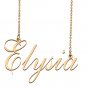 Customized Name Necklace 18K Gold Plated Jewelry Gift for Girlfriend for Her Kaylee