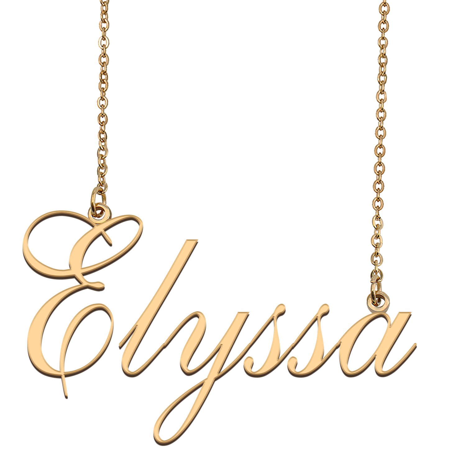Customized Name Necklace 18K Gold Plated Jewelry Gift for Girlfriend for Her Kayleen