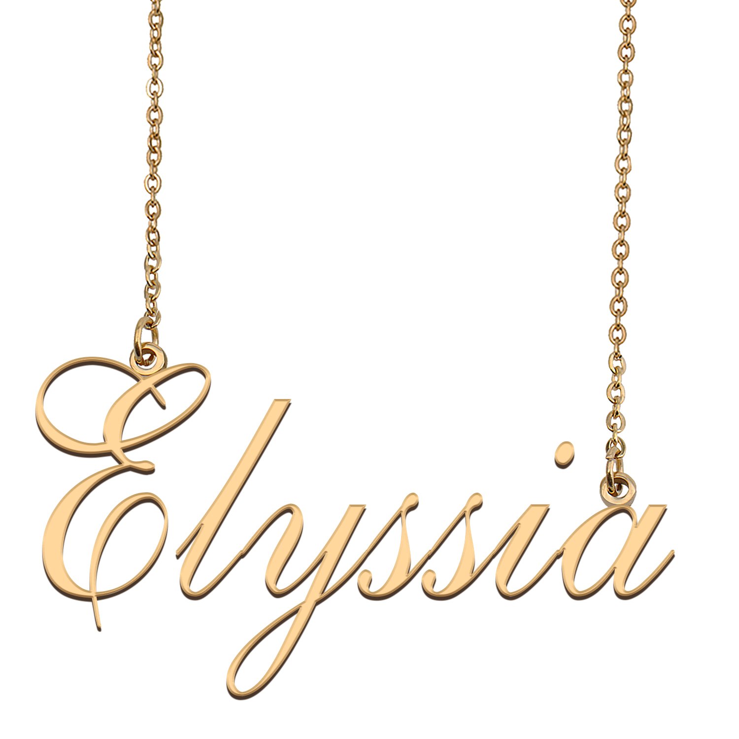 Customized Name Necklace 18K Gold Plated Jewelry Gift for Girlfriend for Her Kayleena