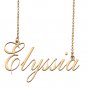Customized Name Necklace 18K Gold Plated Jewelry Gift for Girlfriend for Her Kayleena
