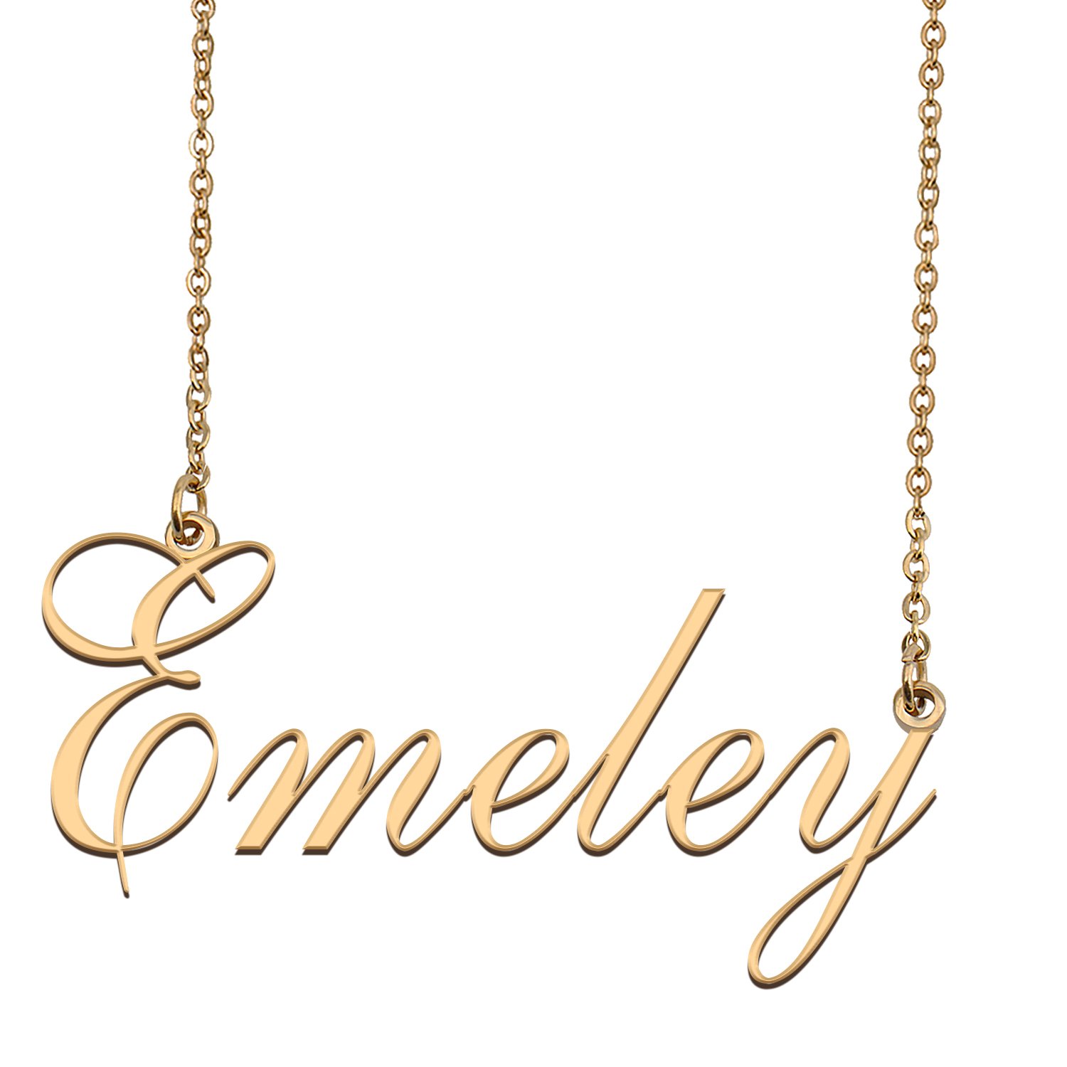 Customized Name Necklace 18K Gold Plated Jewelry Gift for Girlfriend for Her Kaylyn