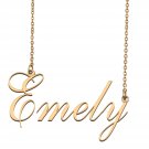 Customized Name Necklace 18K Gold Plated Jewelry Gift for Girlfriend for Her Kaylynn