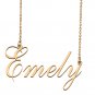 Customized Name Necklace 18K Gold Plated Jewelry Gift for Girlfriend for Her Kaylynn