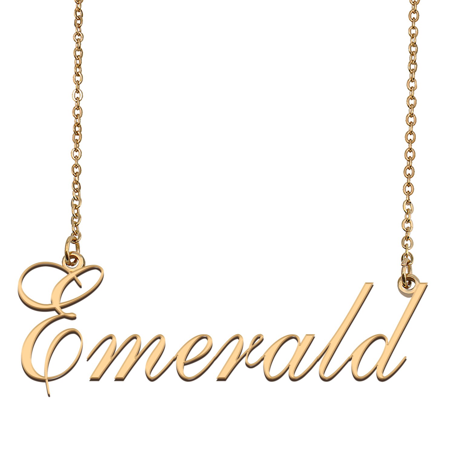 Customized Name Necklace 18K Gold Plated Jewelry Gift for Girlfriend for Her Kayma