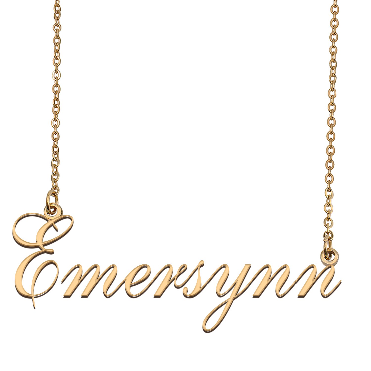Customized Name Necklace 18K Gold Plated Jewelry Gift for Girlfriend for Her KayPrincess
