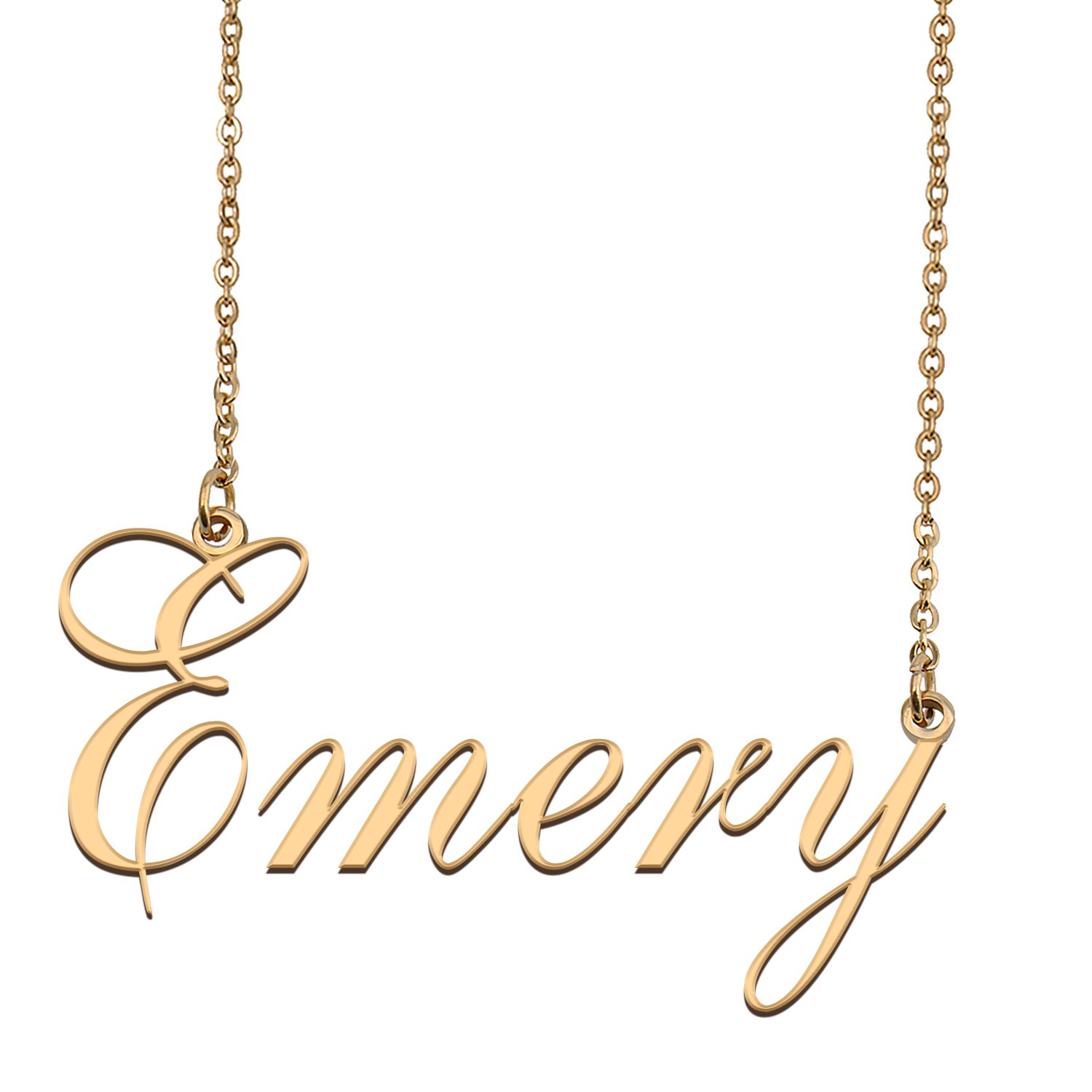 Customized Name Necklace 18K Gold Plated Jewelry Gift for Girlfriend for Her Kayrin