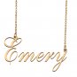 Customized Name Necklace 18K Gold Plated Jewelry Gift for Girlfriend for Her Kayrin