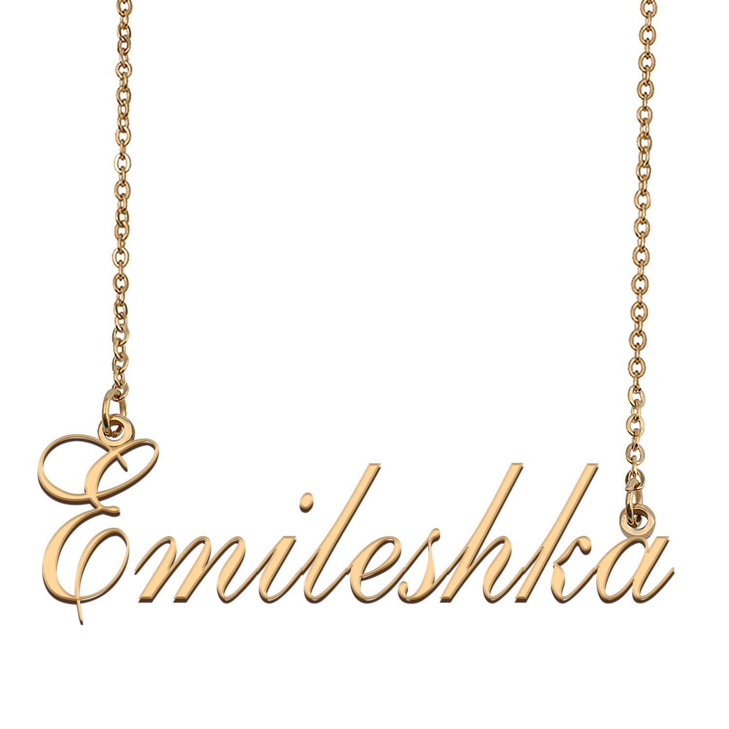 Customized Name Necklace 18K Gold Plated Jewelry Gift for Girlfriend for Her kaysokool