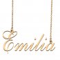 Customized Name Necklace 18K Gold Plated Jewelry Gift for Girlfriend for Her Kayte