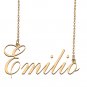 Customized Name Necklace 18K Gold Plated Jewelry Gift for Girlfriend for Her Kayy