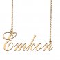 Customized Name Necklace 18K Gold Plated Jewelry Gift for Girlfriend for Her Ke