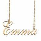 Customized Name Necklace 18K Gold Plated Jewelry Gift for Girlfriend for Her Keaina