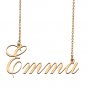 Customized Name Necklace 18K Gold Plated Jewelry Gift for Girlfriend for Her Keaina