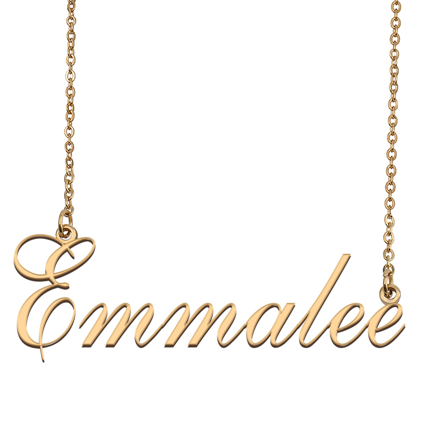 Customized Name Necklace 18K Gold Plated Jewelry Gift for Girlfriend for Her Keairra
