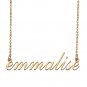 Customized Name Necklace 18K Gold Plated Jewelry Gift for Girlfriend for Her Keandre