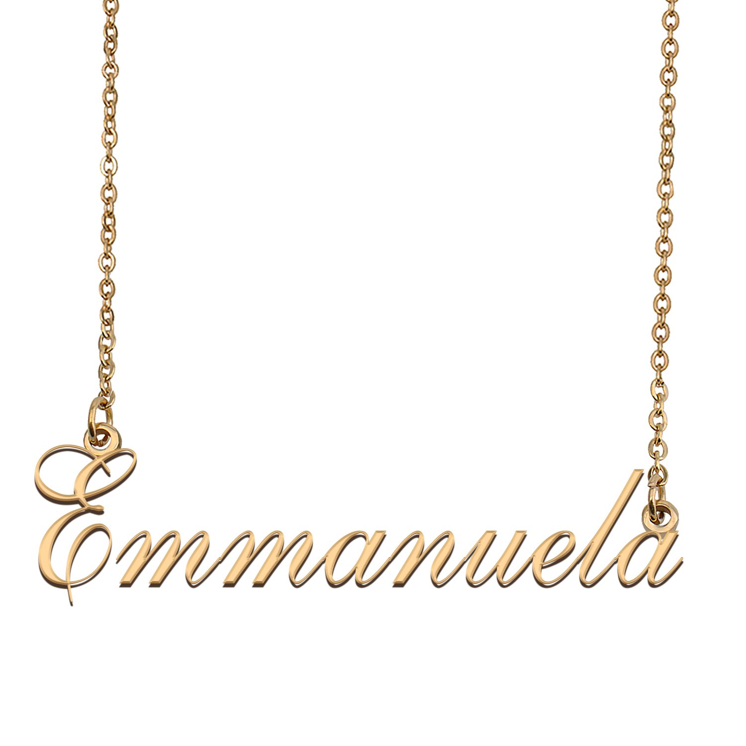 Customized Name Necklace 18K Gold Plated Jewelry Gift for Girlfriend for Her Keari