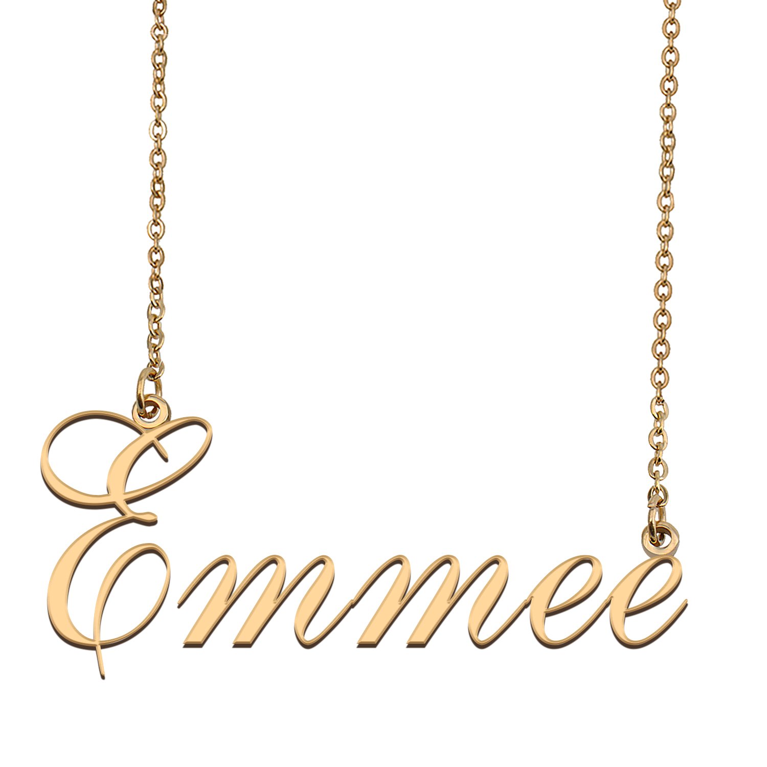 Customized Name Necklace 18K Gold Plated Jewelry Gift for Girlfriend for Her Kearstin