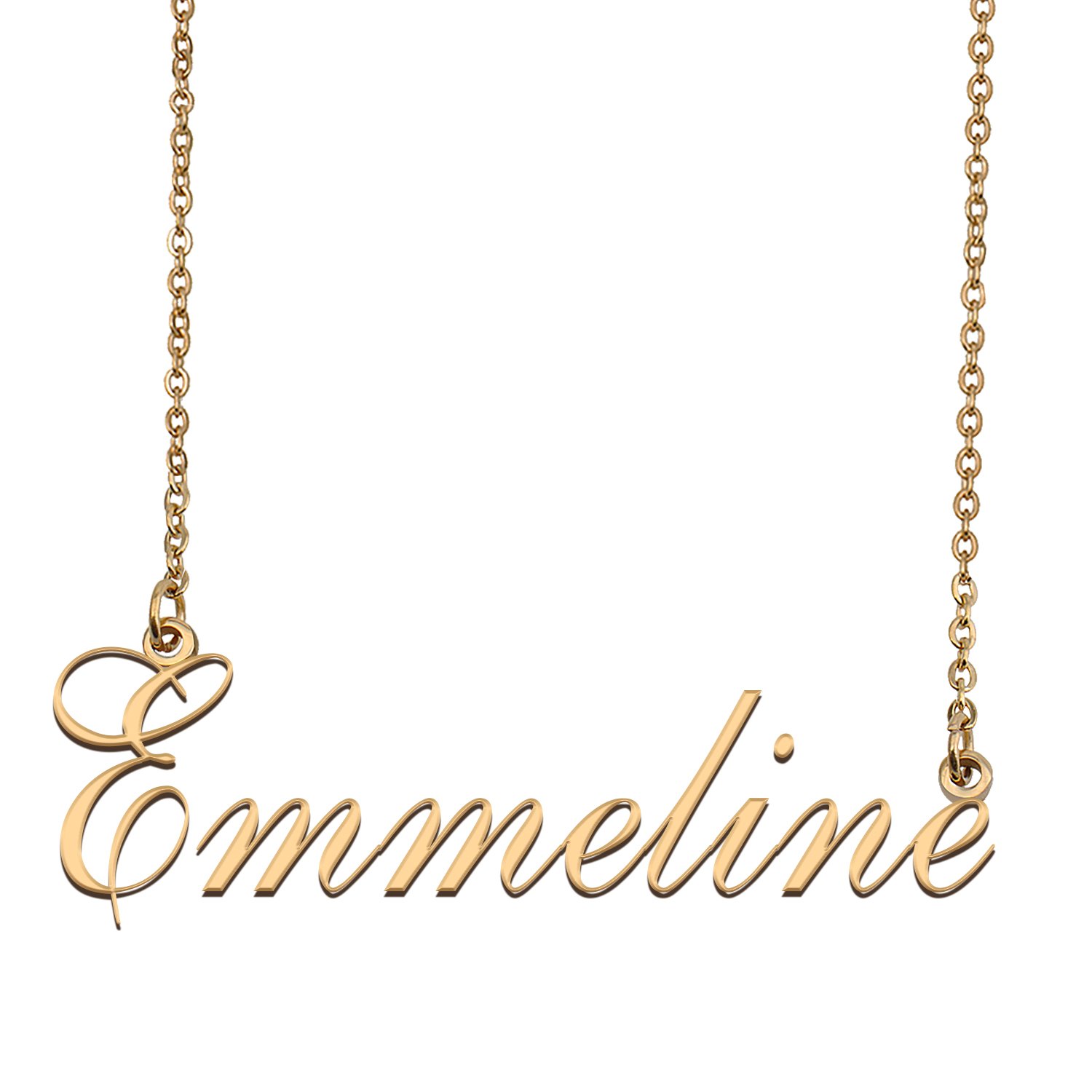 Customized Name Necklace 18K Gold Plated Jewelry Gift for Girlfriend for Her KeAsia