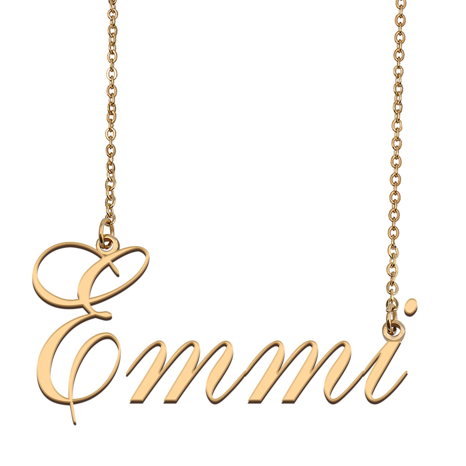 Customized Name Necklace 18K Gold Plated Jewelry Gift for Girlfriend for Her Kece