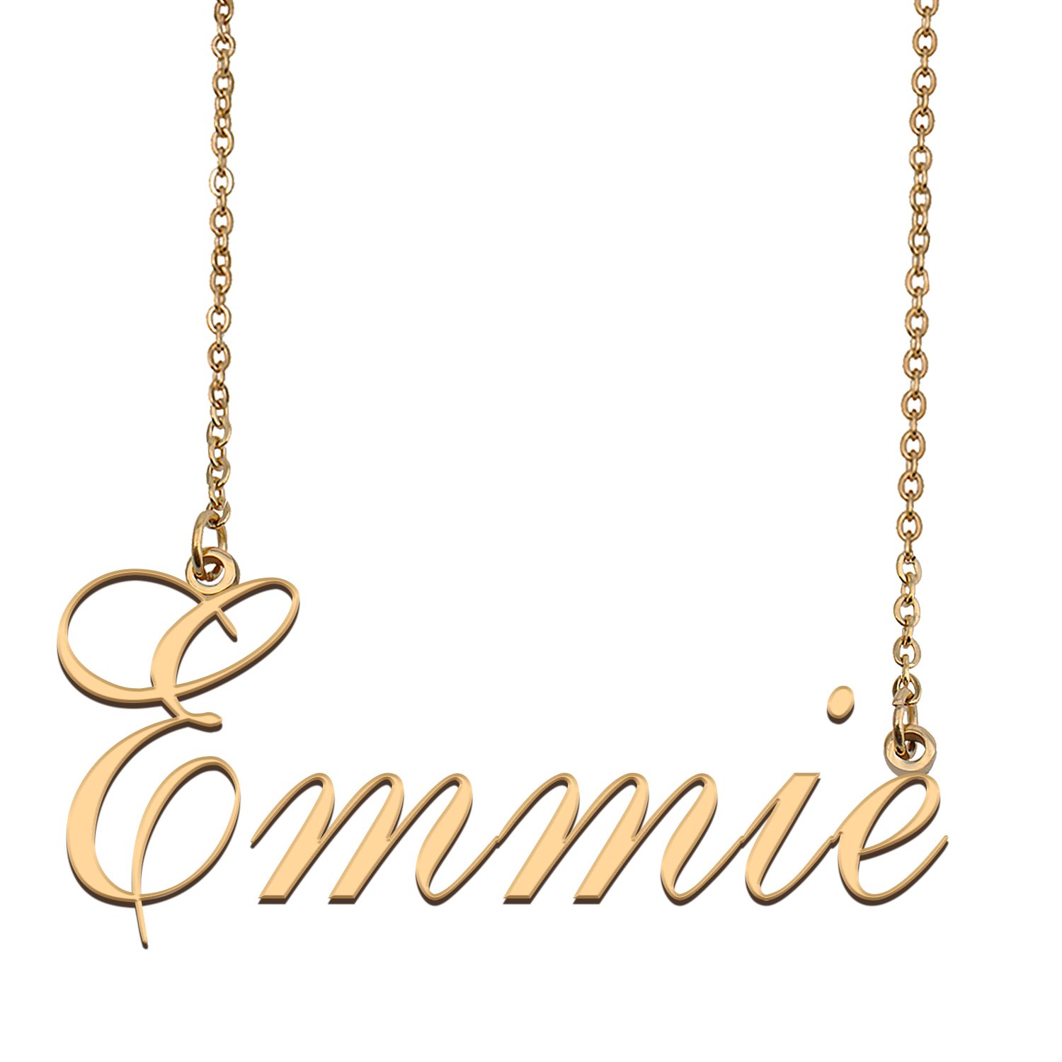 Customized Name Necklace 18K Gold Plated Jewelry Gift for Girlfriend for Her Keda