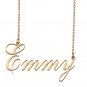 Customized Name Necklace 18K Gold Plated Jewelry Gift for Girlfriend for Her Kedazia
