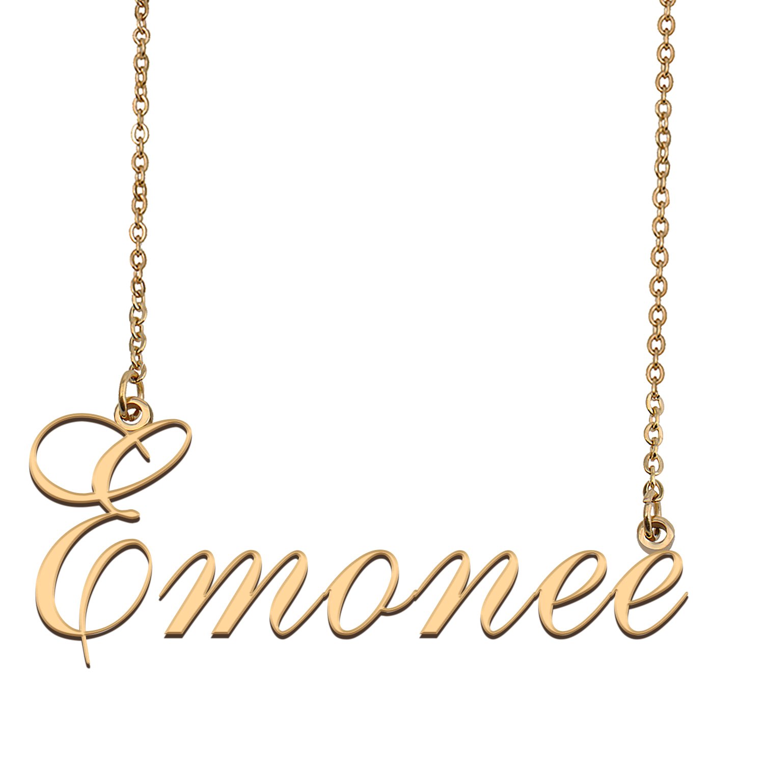 Customized Name Necklace 18K Gold Plated Jewelry Gift for Girlfriend for Her Kedeidra