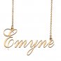 Customized Name Necklace 18K Gold Plated Jewelry Gift for Girlfriend for Her Keedy