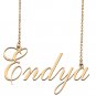 Customized Name Necklace 18K Gold Plated Jewelry Gift for Girlfriend for Her Keely