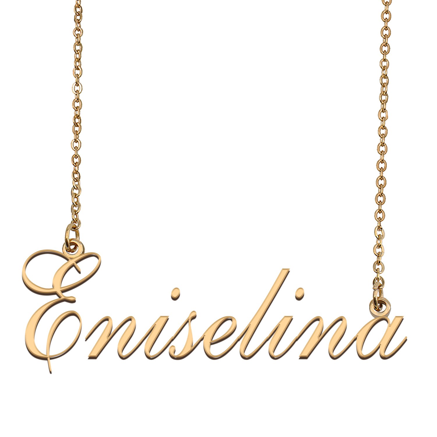 Customized Name Necklace 18K Gold Plated Jewelry Gift for Girlfriend for Her Keeona