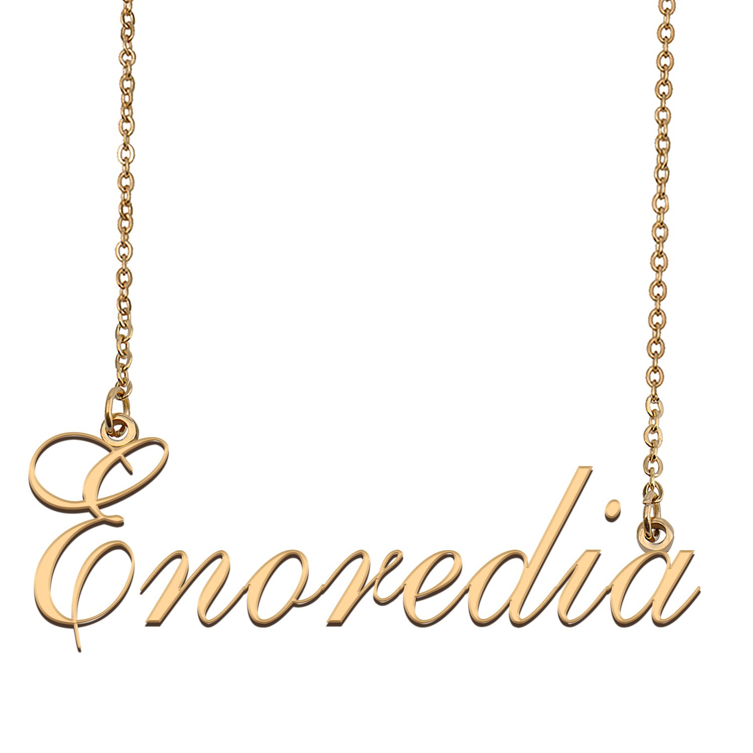 Customized Name Necklace 18K Gold Plated Jewelry Gift for Girlfriend for Her Kehlani