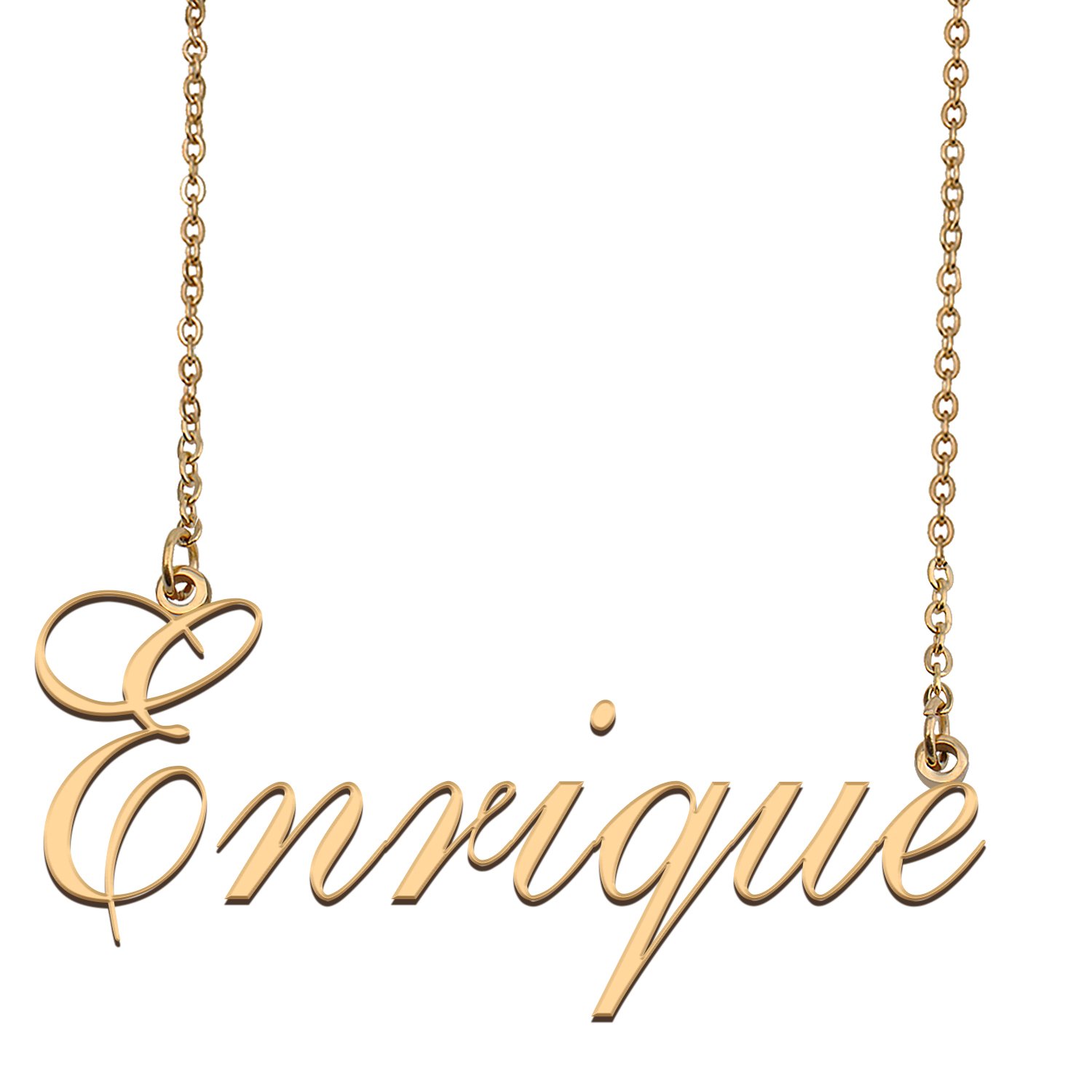 Customized Name Necklace 18K Gold Plated Jewelry Gift for Girlfriend for Her keiaisa