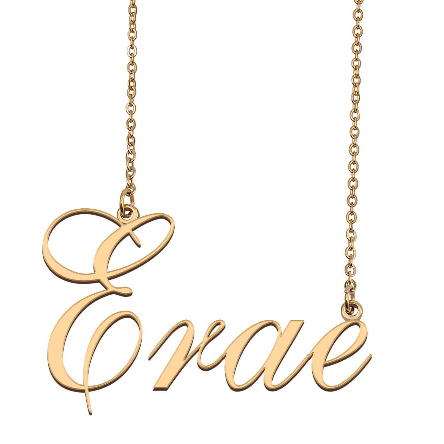 Customized Name Necklace 18K Gold Plated Jewelry Gift for Girlfriend for Her Keilani