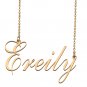 Customized Name Necklace 18K Gold Plated Jewelry Gift for Girlfriend for Her Keilen