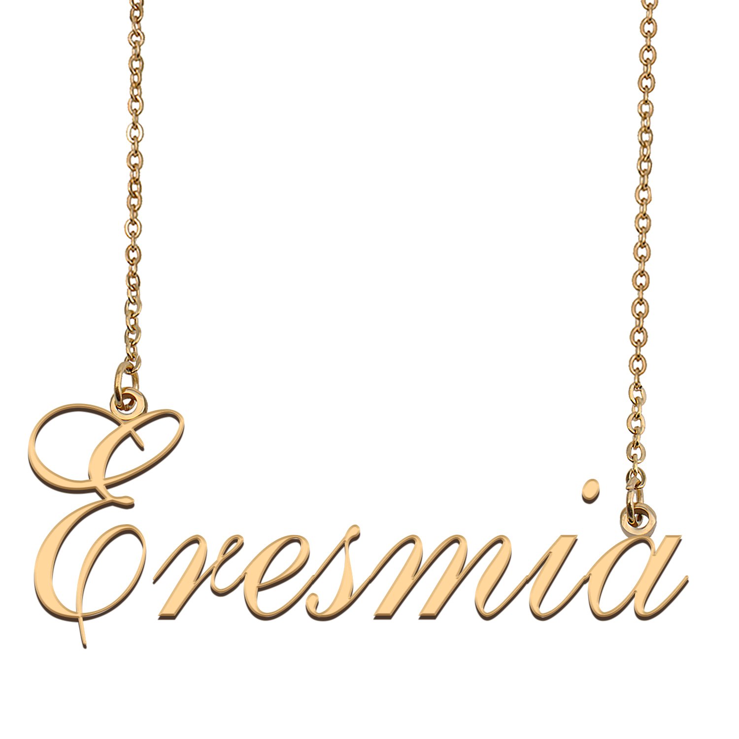 Customized Name Necklace 18K Gold Plated Jewelry Gift for Girlfriend for Her Keilondria