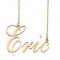 Customized Name Necklace 18K Gold Plated Jewelry Gift for Girlfriend for Her Keira