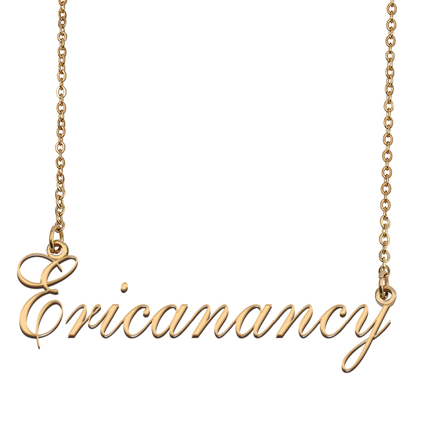 Customized Name Necklace 18K Gold Plated Jewelry Gift for Girlfriend for Her Keirsten