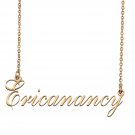 Customized Name Necklace 18K Gold Plated Jewelry Gift for Girlfriend for Her Keirsten
