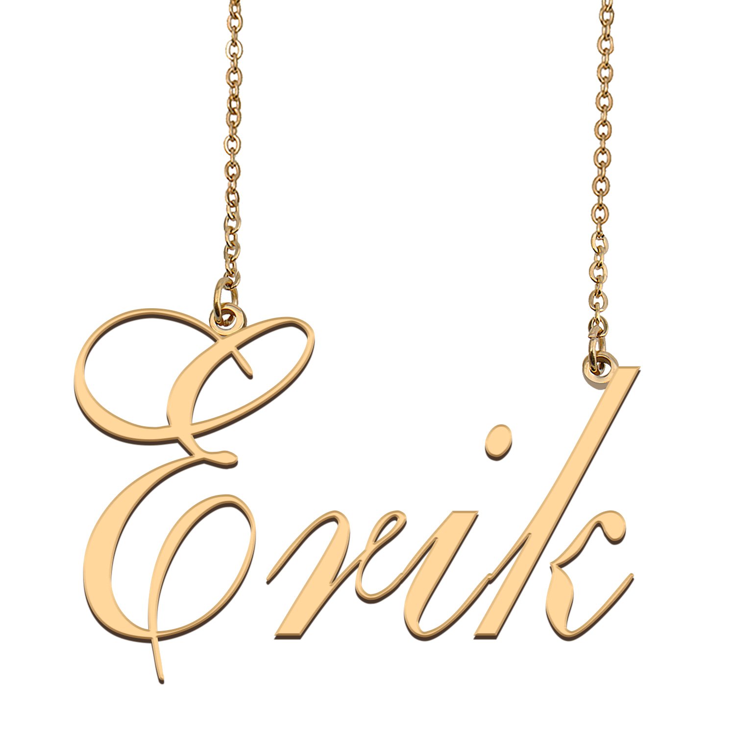 Customized Name Necklace 18K Gold Plated Jewelry Gift for Girlfriend for Her Kejuan