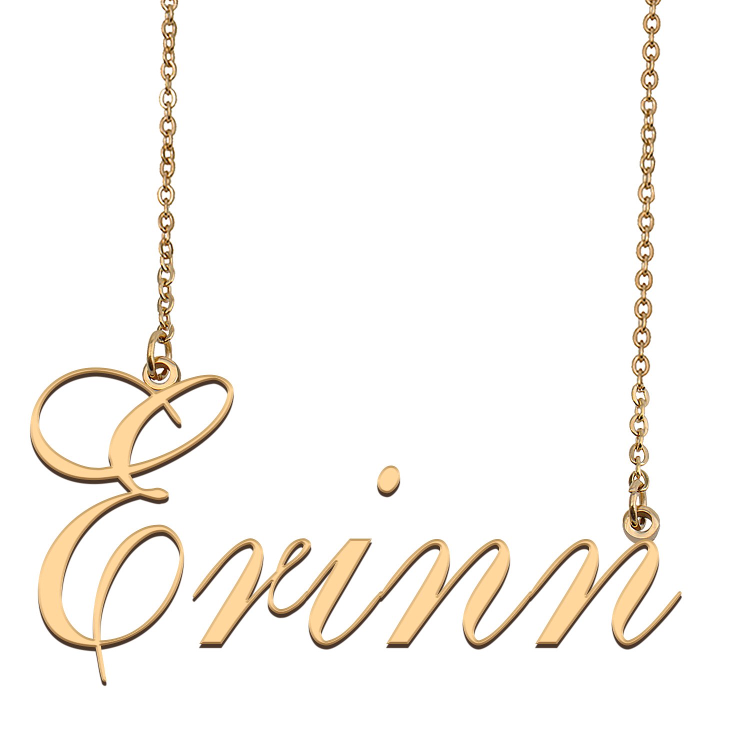 Customized Name Necklace 18K Gold Plated Jewelry Gift for Girlfriend for Her Kelcie