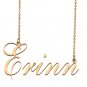 Customized Name Necklace 18K Gold Plated Jewelry Gift for Girlfriend for Her Kelcie