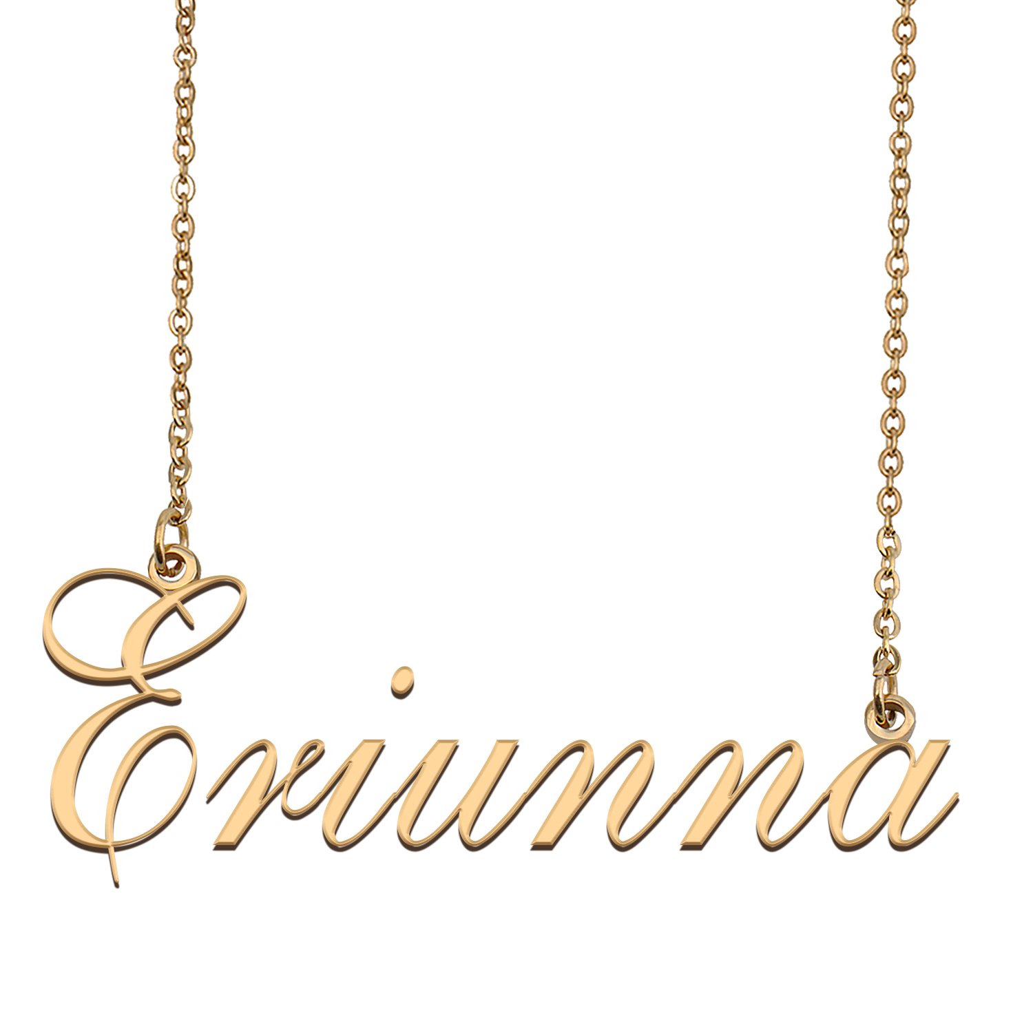 Customized Name Necklace 18K Gold Plated Jewelry Gift for Girlfriend for Her Kelia