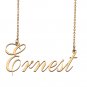 Customized Name Necklace 18K Gold Plated Jewelry Gift for Girlfriend for Her Kelisa