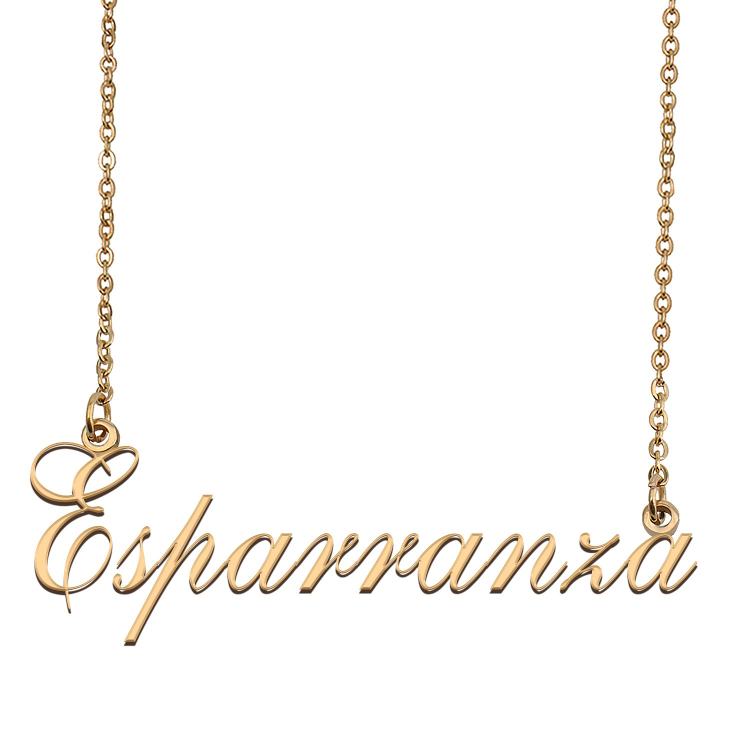 Customized Name Necklace 18K Gold Plated Jewelry Gift for Girlfriend for Her Kellisha