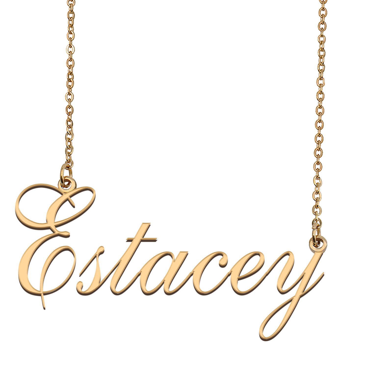 Customized Name Necklace 18K Gold Plated Jewelry Gift for Girlfriend for Her Kelso