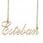 Customized Name Necklace 18K Gold Plated Jewelry Gift for Girlfriend for Her Kelvin