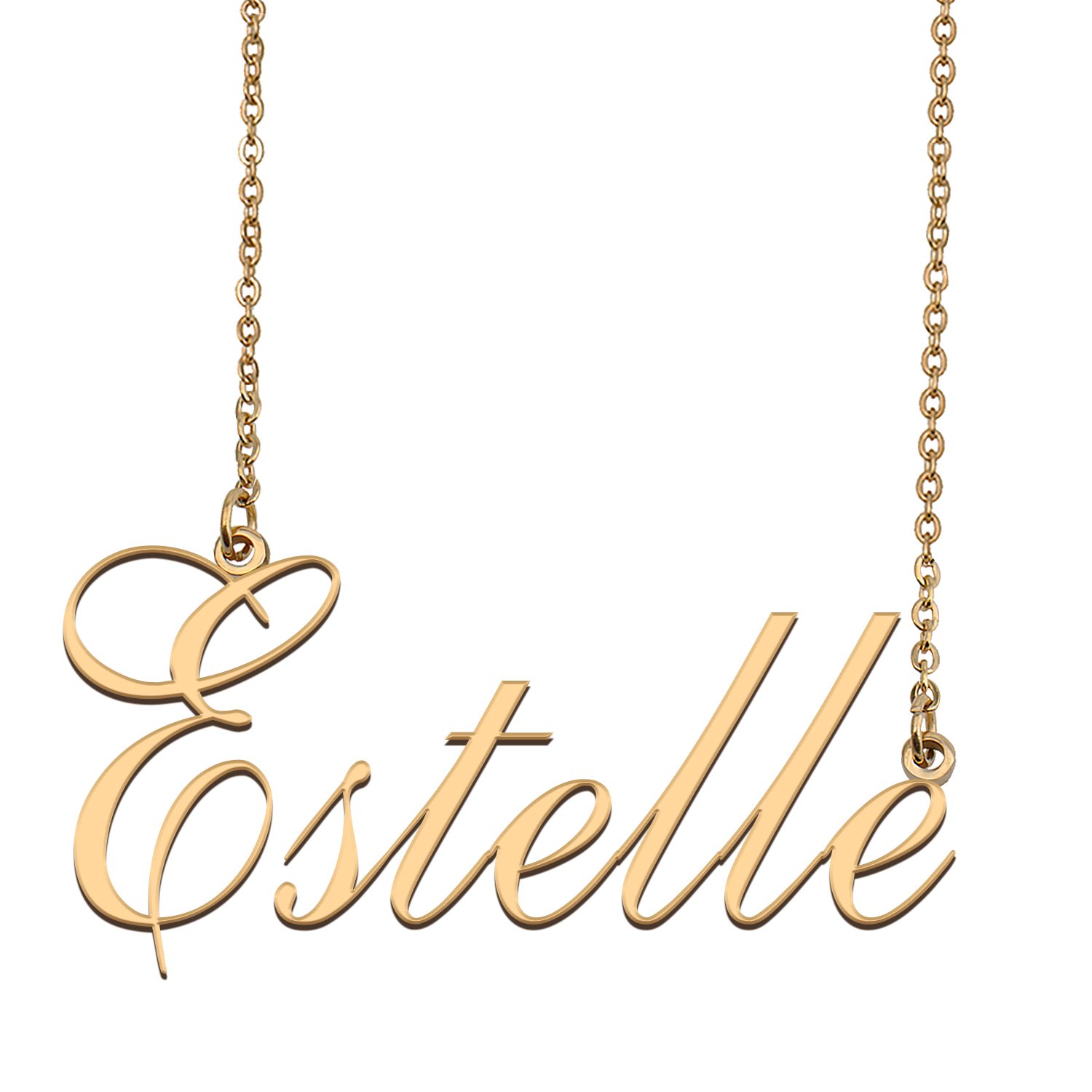 Customized Name Necklace 18K Gold Plated Jewelry Gift for Girlfriend for Her Kemyra