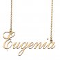 Customized Name Necklace 18K Gold Plated Jewelry Gift for Girlfriend for Her Keneisha